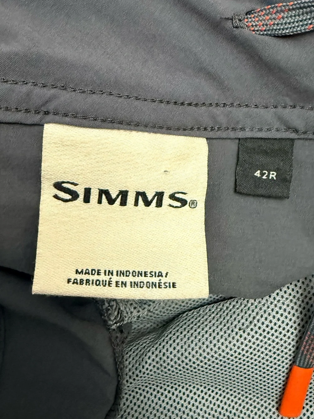 Simms | Guide Fishing Pants | Slate | Waist 42” Inseam 30”
